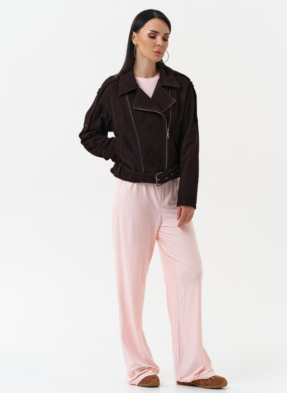 Женская куртка из натуральной замши